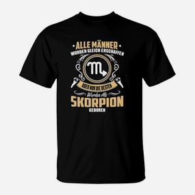 Skorpion Sternzeichen Herren T-Shirt mit Spruch, Geburtstag Skorpion Männer - Seseable De