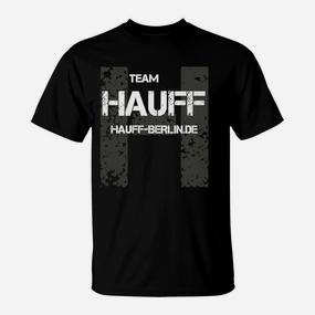 Team Hauff Berlin Urban Style Herren T-Shirt, Trendiges Streetwear Design - Seseable De