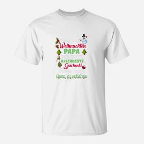 Frohe Erste Weihnachten Papa T-Shirt - Seseable De