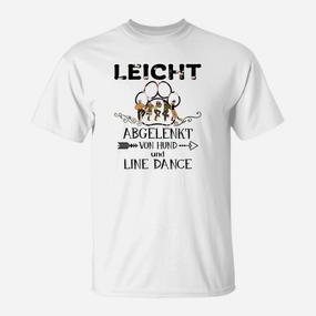 Licht Abgelenkt Von Und Line Dance T-Shirt - Seseable De