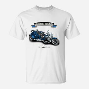 Live To Ride  Ride To Live T-Shirt - Seseable De