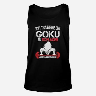 Anime-Inspiriertes Fitness Unisex TankTop, Motivation Goku & Krillin - Seseable De