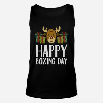 Happy Boxing Day Rentier Präsentiert Weihnachtsbox TankTop - Seseable De