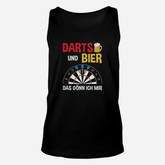 Optimized Darts und Bier Freizeit Unisex TankTop, Motiv 'Das gönn ich mir' für Dartspieler - Seseable De