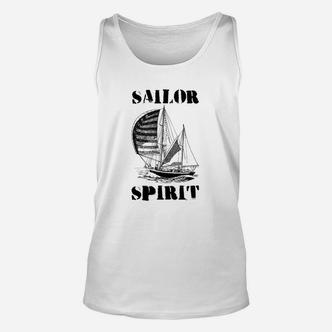 Sailor Spirit Unisex TankTop - Perfekt für Segler und Bootsfans im Mittelmeer - Seseable De