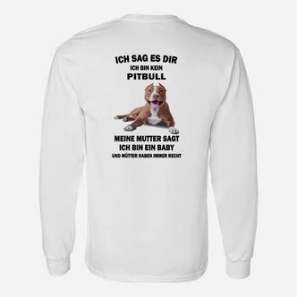 Lustiges Pitbull Baby Langarmshirts – Spaßiges Outfit für Hundefreunde - Seseable De