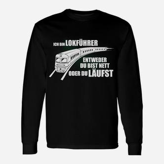 Lokführer Nett Laufen Nur Online Langarmshirts - Seseable De
