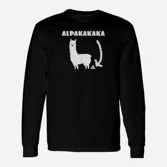Lustiges Alpaka Motiv Langarmshirts, ALPAKAKAKA Design für Fans - Seseable De