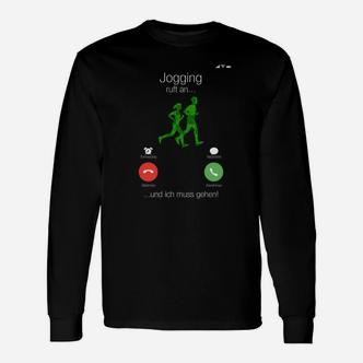 Lustiges Laufshirt Jogging Not Going - Ich Muss Gehen, Humorvoll für Sportmuffel Langarmshirts - Seseable De