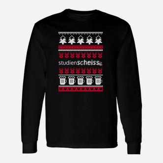 Studienscheiss Ugly Christmas Sweater Langarmshirts - Seseable De