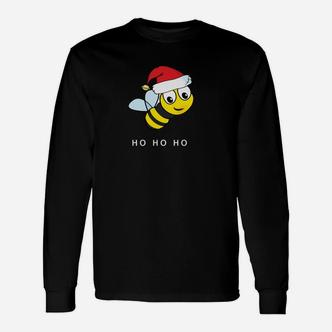 Weihnachten X Mas Christmas Bee Ho Ho Ho Langarmshirts - Seseable De