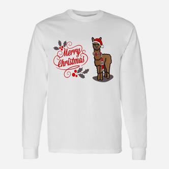 Alpaka Christmas Edition Langarmshirts - Seseable De