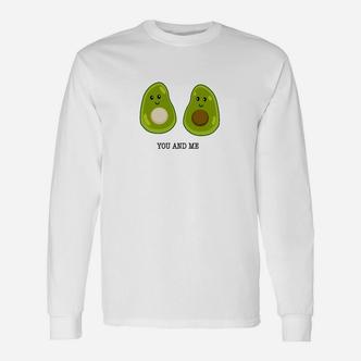 Avocado Liebe You And Me  Geschenk Idee Langarmshirts - Seseable De