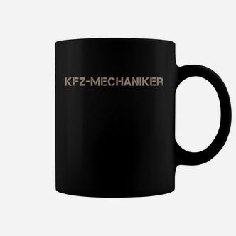 KFZ-Mechaniker Schwarzes Tassen mit Weißer Aufschrift, Auto-Reparatur Tee - Seseable De