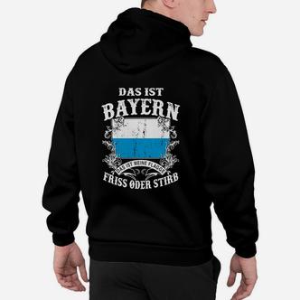 Bayern Motiv Hoodie: Das ist Bayern - Friss oder Stirb für Herren - Seseable De