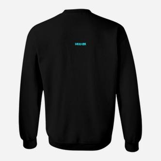 Schwarzes Minimalistisches Logo Sweatshirt, Unisex Alltagsmode - Seseable De
