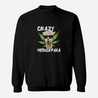 Alpaka Spaß Crazy Motherpaka Sweatshirt - Seseable De