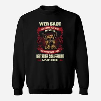 Deutscher Schäferhund Liebhaber Sweatshirt, Stolzes Haustier-Design - Seseable De