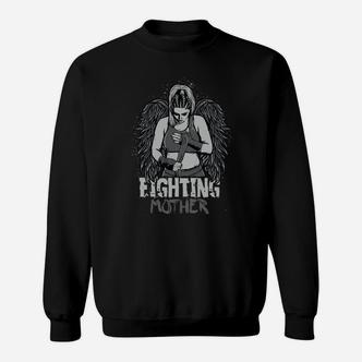 Engel-Kriegerin Sweatshirt Fighting Mother – Symbol für Stärke - Seseable De
