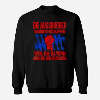 Helden Sweatshirt Augsburger Motiv, Bayern Fanartikel - Seseable De