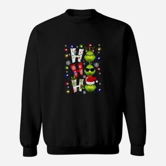 Ho-Ho-Cartoon-Weihnachts- Sweatshirt - Seseable De