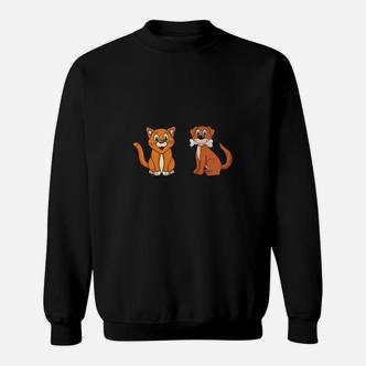 Hunde Katzen Knochen Haustiere Sweatshirt - Seseable De