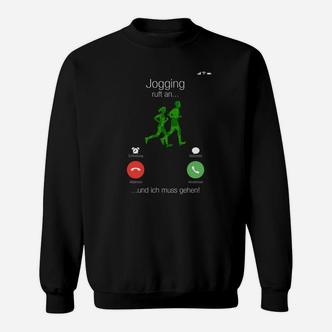 Lustiges Laufshirt Jogging Not Going - Ich Muss Gehen, Humorvoll für Sportmuffel Sweatshirt - Seseable De
