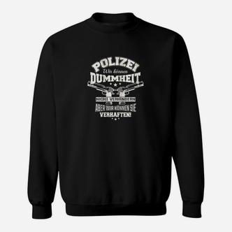 Polizi-Kühler Spruch Für Polizistische Sweatshirt - Seseable De
