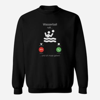 Wasserball-Ruf Lustiges Sweatshirt für Schwimmsport Fans - Seseable De