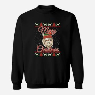 Weihnachts-Sweatshirt, Merry-Christmas-Schriftzug mit festlichem Design - Seseable De