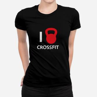 I ♥ CrossFit Kettlebell Design Herren Frauen Tshirt für Sportbegeisterte - Seseable De