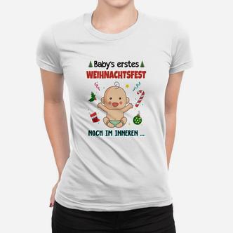 Babys Erstes Weihnachtsfest Frauen T-Shirt - Seseable De