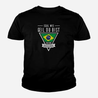 Beschränkung Von Ich Bin Brasilianer Kinder T-Shirt - Seseable De