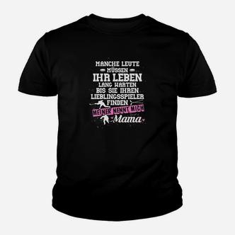 Eishockey Mutter Lieblingsspieler Nennt Mich Mama Geschenk Kinder T-Shirt - Seseable De