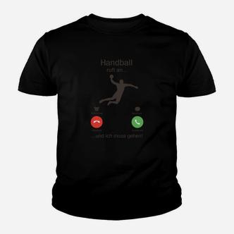 Handball-Kinder Tshirt mit Torwart-Motiv, Lustiger Spruch für Fans - Seseable De