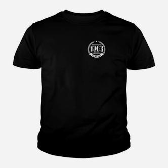 Schwarzes Unisex-Kinder Tshirt mit Brustlogo-Emblem, Trendiges Design - Seseable De