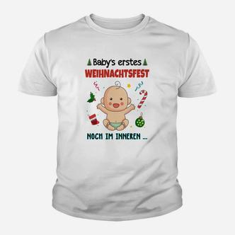 Babys Erstes Weihnachtsfest Kinder T-Shirt - Seseable De