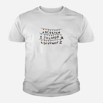 Herren Kinder Tshirt mit Ouija-Brett Design, Alphabet Motiv Tee - Seseable De