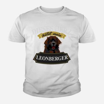 Leonberger Hütet Mein Herz Kinder T-Shirt - Seseable De