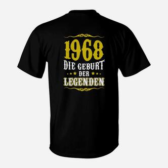 1968 Geburtsjahr Legenden Deutsche Deutschland T-Shirt - Seseable De