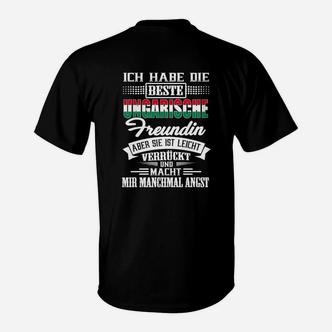 Ich Habe Die Beste Ungarische Freundin T-Shirt - Seseable De