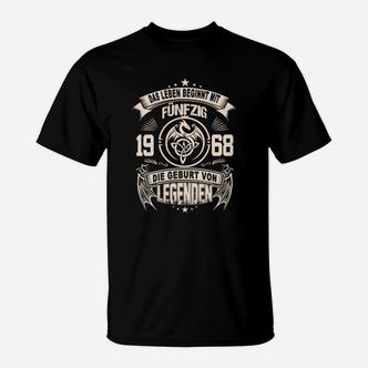 Das Leben Beginnt Mit 1968 T-Shirt - Seseable De