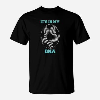 Fußball DNA Fingerprint Erbgut Langarm T-Shirt für Fans - Seseable De