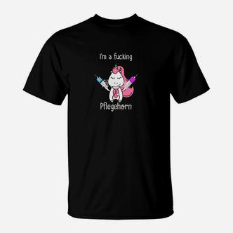 Lustiges Einhorn T-Shirt mit Spruch, Freizeit Outfit für Erwachsene - Seseable De