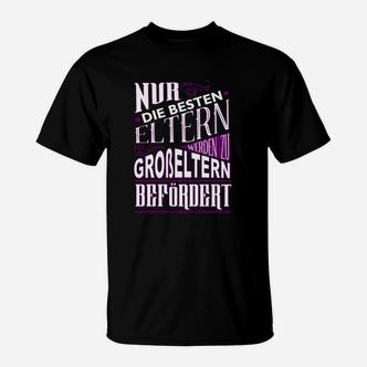 Lustiges Spruch T-Shirt für werdende Großeltern, Beste Eltern Beförderung - Seseable De