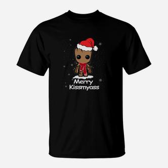 Merry Kissmyass Gr00t 18 T-Shirt - Seseable De