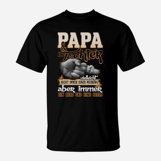 Papa und Tochter Hand in Hand T-Shirt, Liebevolle Spruch Grafik - Seseable De