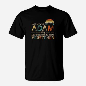 Personalisiertes Name T-Shirt Adam Ding – Lustiges Motiv für Individualisten - Seseable De
