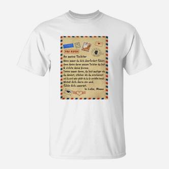 Dekke Für Die Tochter Geschenk Für Kindergeschachen Für Gebotstagstochter Geschenk Des Natures 501 T-Shirt - Seseable De
