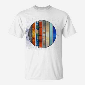 Planet Großes Astronomie-Geschenk- T-Shirt - Seseable De